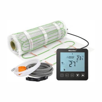Mata grzejna grzewcza pod płytki 1m2 100W/m2 Warmtec DSE-10/PRT01 WiFi
