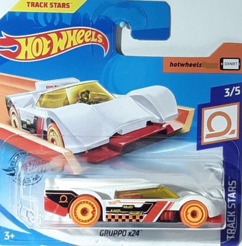 HOT WHEELS Autko - Wyścigówka Gruppo x 24