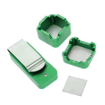 Переносной держатель для бильярдного мела с зажимом, zie