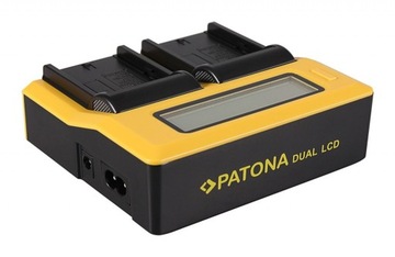 PATONA USB-зарядное устройство с двойным ЖК-дисплеем для Sony NP-F/FM