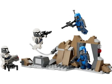 LEGO STAR WARS 75373 Zasadzka na mandalorze wiek 6+