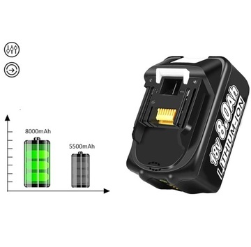 АККУМУЛЯТОР ДЛЯ ЭЛЕКТРОИНСТРУМЕНТОВ 18В 8000 МАЧ 2S