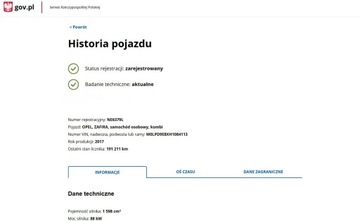 Opel Zafira C Tourer Facelifting 1.6 CDTI 120KM 2017 Opel Zafira Zarejestrowany Ubezpieczony, zdjęcie 1