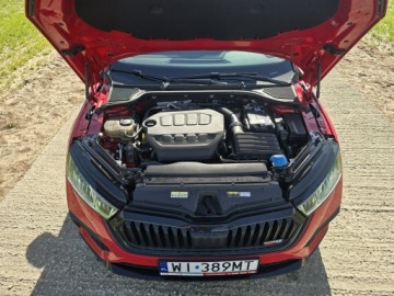 Skoda Octavia IV RS Liftback 2.0 TSI 245KM 2023 Skoda Octavia RS Challenge Selection 2.0 TSI 245KM DSG Salon Polska, zdjęcie 28