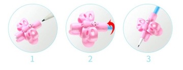 Набор из 4 шт. Обучающие накладки для ручки BUTTERFLY.