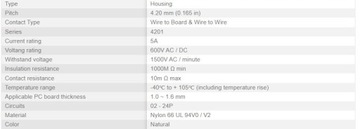 2-контактный разъем Mini-Fit