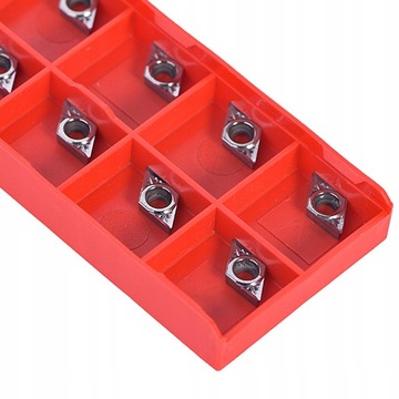 10 ШТ. ТВЕРДОСПЛАВНЫЕ ВСТАВКИ ТОКАРНЫЙ СТАНОК С ЧПУ