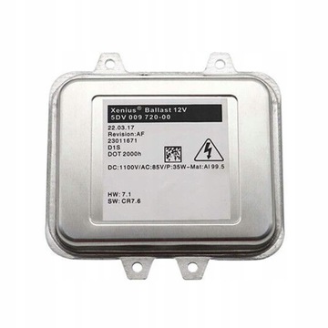 Przetwornica Xenon Hella Opel Insignia 5DV00972000
