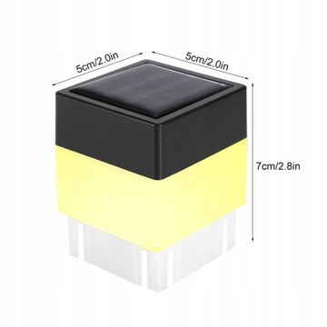 Солнечные столбы для забора