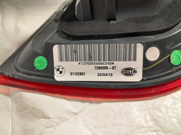 BMW X6 E71 FACELIFT SVĚTLO ZADNÍ W KRYT LEVÝ 7295005