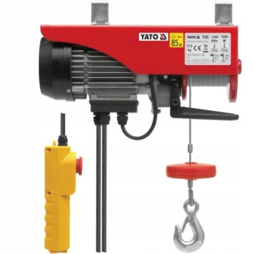 YATO ELEKTRYCZNY WCIĄGNIK LINOWY 1050W 300/600KG