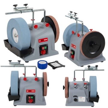 SZLIFIERKA STOŁOWA NA SUCHO i MOKRO OSTRZENIE DO OSTRZENIA 180W 250/220mm