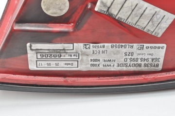 BENTLEY BENTAYGA ФОНАРЬ ЗАДНИЙ ЛЕВЫЙ ЛЕВЫЙ ЗАДНИЙ 36A945095D