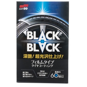 SOFT99 Black Black Trwały Dressing Do Opon 110ml