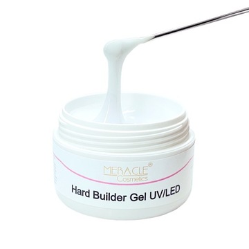 ŻEL HARD BUILDER 15g / MILKSHAKE / MLECZNY / ŻEL BUDUJĄCY UV/LED / MERACLE