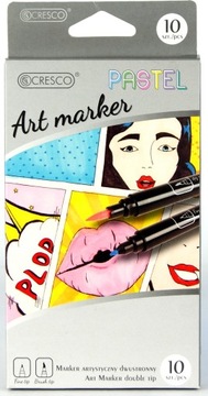 Markery Do Prac Artystycznych PASTEL DWUSTRONNE 10
