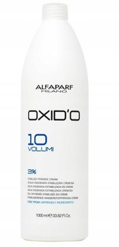 ALFAPARF OXIDO KREMOWY OXYDANT WODA 3% 1000 ml