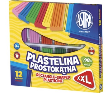 ASTRA - plastelina - 12 sztuk