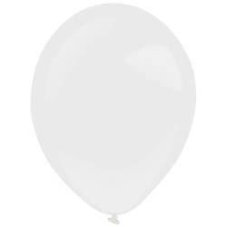 Balony Decorator Pastelowe Białe, 12cm, 100 szt.