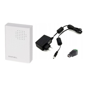 Dzwonek przewodowy ATLO-DB-1 100 dB zasilacz 12V