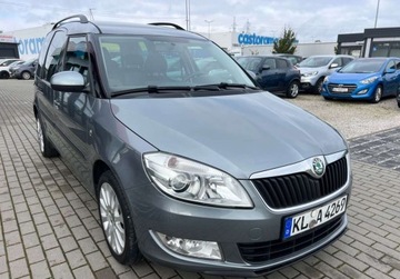 Skoda Roomster Mikrovan Facelifting 1.2 TSI 105KM 2010 Skoda Roomster 1.2TSI 105KM Panorama Klimatr.AluZima Parktr.Temp.Komp.Opla, zdjęcie 2