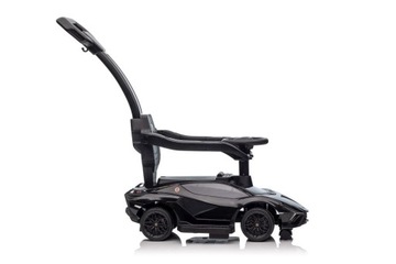 Lamborghini QLS-996T Black Ride-On с коляской