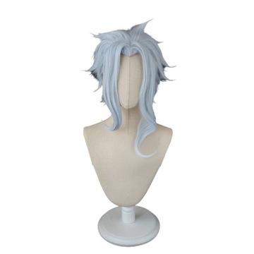 Cosplay Wig Genshin Impact Dottore peruka do Docto