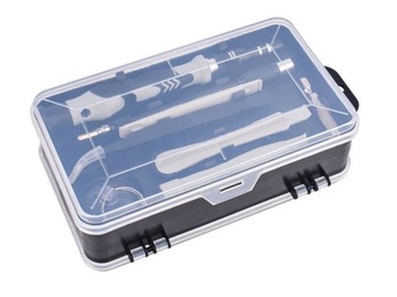 DUŻY KOMPLET ŚRUBOKRĘTY PRECYZYJNE WKRĘTAKI BITY W ETUI ZESTAW 115 szt.