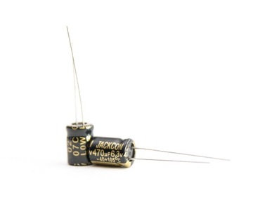 KONDENSATOR ELEKTROLITYCZNY 470uF 6,3V JACKCON 2SZ