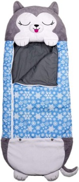 ДЕТСКИЙ СПАЛЬНЫЙ МЕШОК HAPPY NAPPERS HUSKY DOG ПОДУШКА