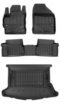 Set 3D gumové rohože Toyota Auris 2 Hb 2012-2018 zw
