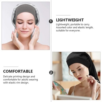 Женская атласная шляпка Sleeping Miss из шелка