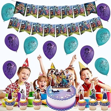 Набор воздушных шаров для украшения дня рождения Encanto - 38 шт.