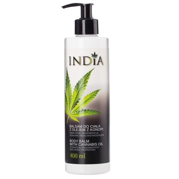 Balsam do ciała z olejem konopnym 400 ml India