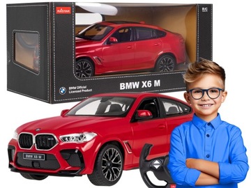 zdalnie sterowane auto BMW X6M 1:14 RASTAR samochód RC na pilota