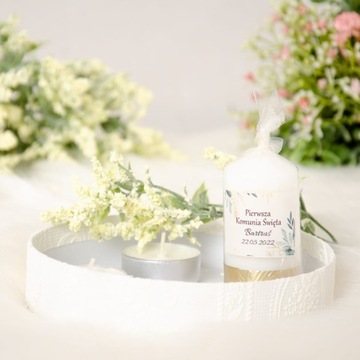 Благодарственная свеча для гостей Первое Святое Причастие