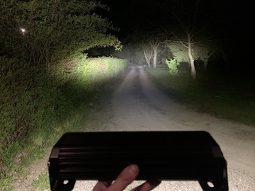 ДАЛЬНИЙ ДОРОЖНЫЙ ФАР 12 LED LIGHTBAR HOM