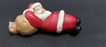 Stara ceramiczna figurka Mikołaj