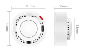 CZUJNIK DYMU OGNIA WIFI ALARM CZUJKA TUYA SMART LIFE ALEXA GOOGLE HOME