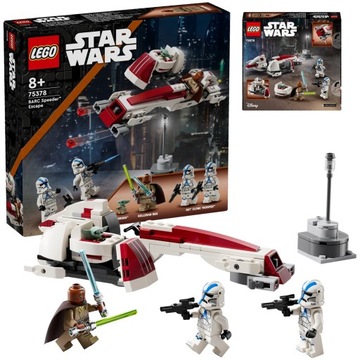 LEGO Star Wars 75378 UCIECZKA NA ŚCIGACZU BARC Mandalorian Gwiezdne Wojny