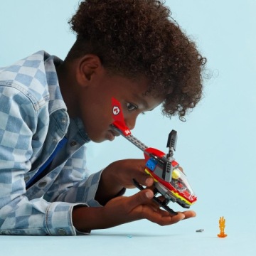 LEGO City 60411 Пожарно-спасательный вертолет в подарок