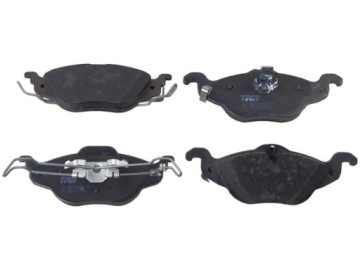 ПЕРЕДНИЕ ДИСКИ + КОЛОДКИ TRW OPEL ASTRA G 4OTW 256MM