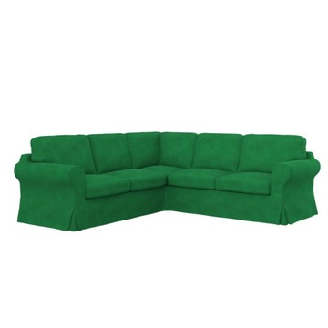 EKTORP Pokrycie sofy nar 2+2, Velvet Green