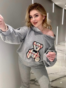 КОМПЛЕКТ СПОРТИВНЫХ СРЕДСТВ CLASSIC BEAR СЕРЫЙ L/XL