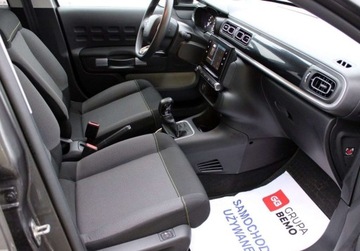 Citroen C3 III Hatchback Facelifting 1.2 PureTech 83KM 2023 Citroen C3 1.2 Benz 83KM MAX SHINE Salon PL Serwis ASO CarPlay ALU AirBump, zdjęcie 15