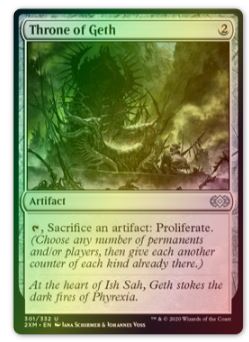 Throne of Geth FOIL Double Masters B08