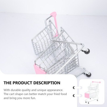 MINI KOSZYK Z ŻYWNOŚCIĄ DEKOR DLA MALUCHU DZIECKA