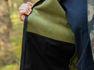 Куртка SOFTSHELL Camo WATERPROOF с капюшоном, размер L