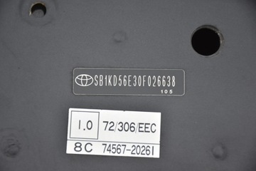 KAPOTA KRYT MOTORU TOYOTA AURIS