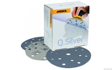Krążki Ścierne na RZEP MIRKA QSilver 150mm 9H P150